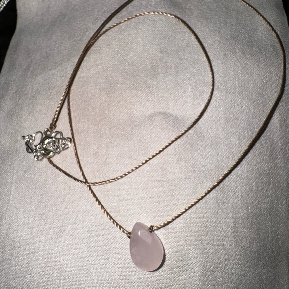 SoulKu Rose Quartz Soul-Full of Light necklace